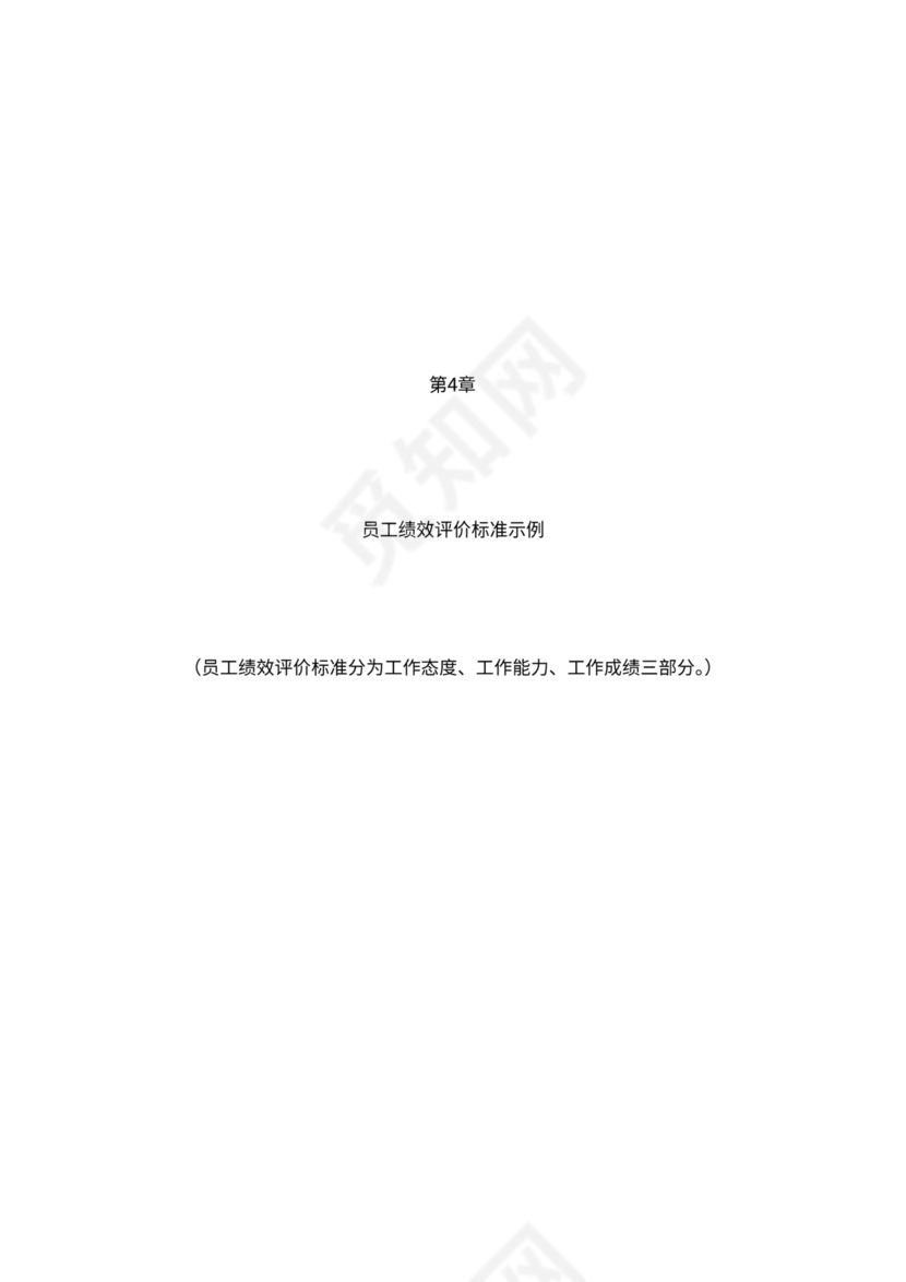 人事管理职位说明书与绩效考核范本