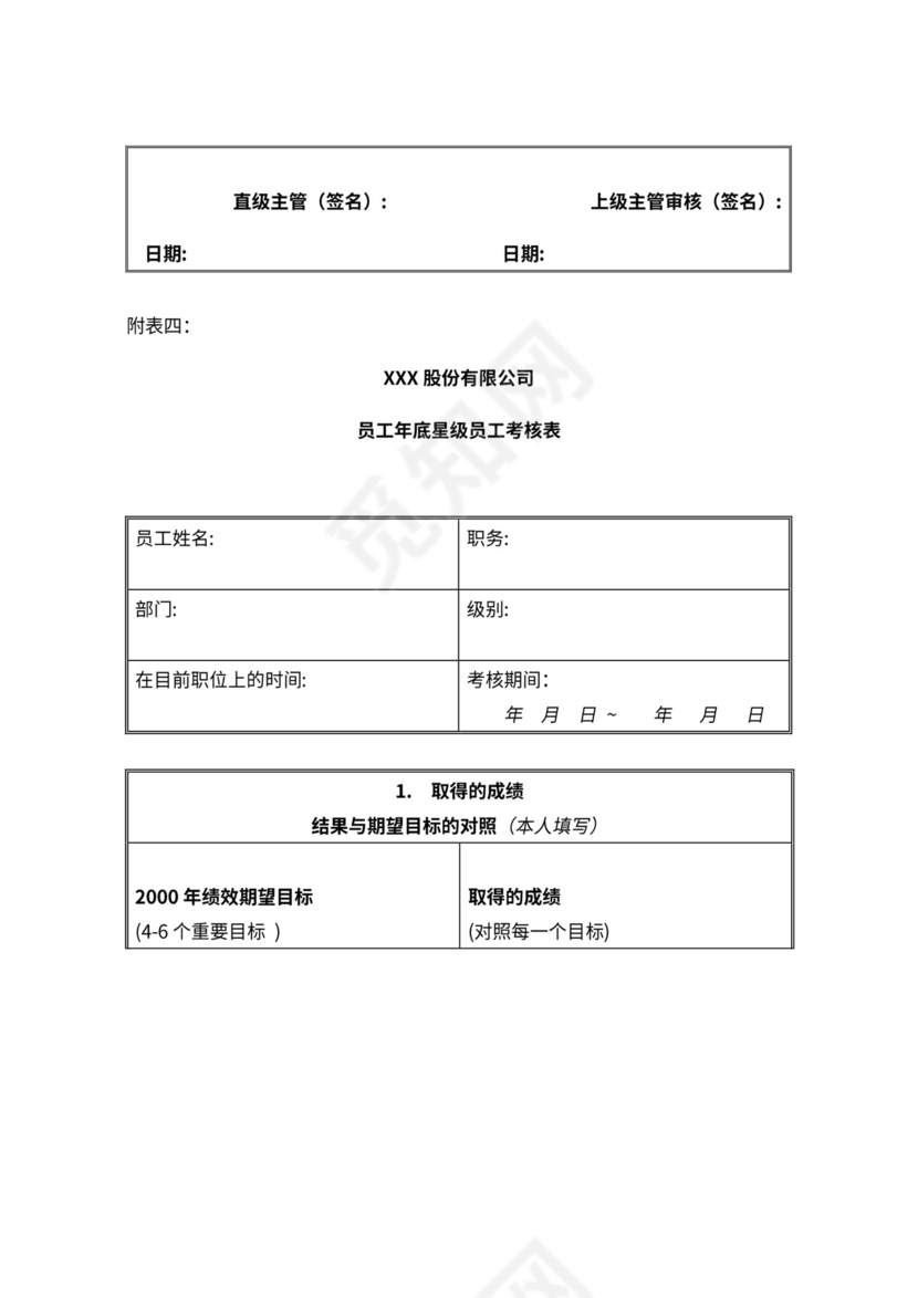 公司绩效考核改革实施方案