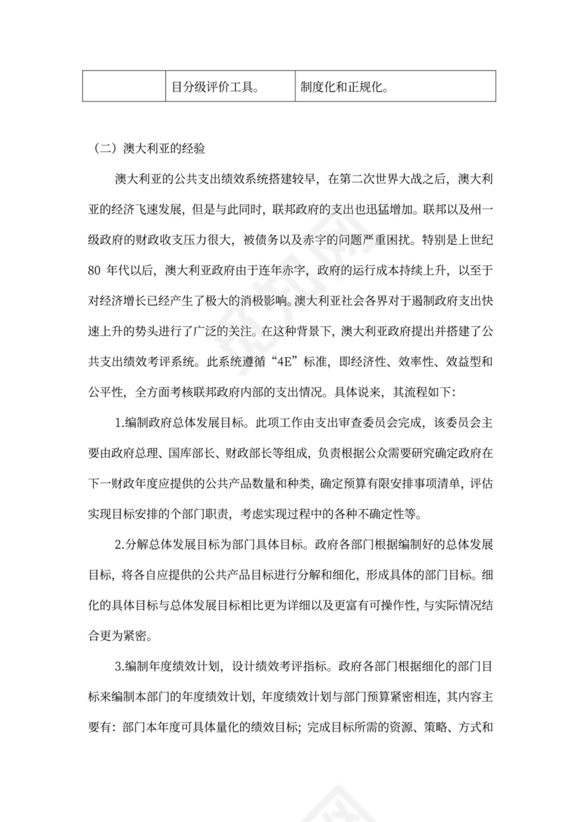 财政预算绩效管理