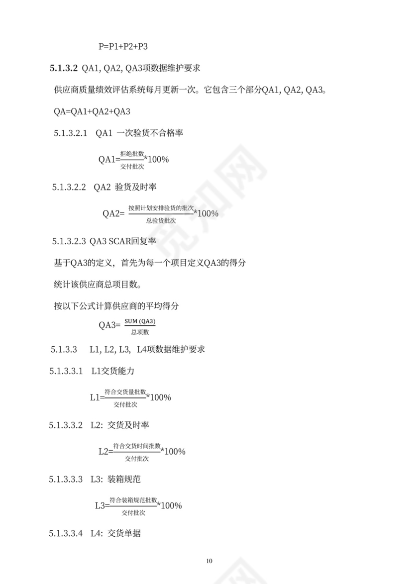 供应商绩效管理办法