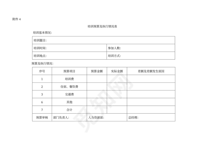 公司年度培训计划