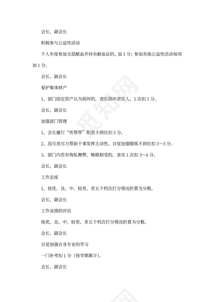 部门规章制度4篇