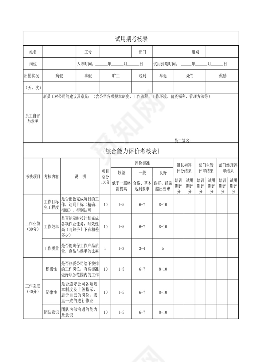 员工标准入职流程范文