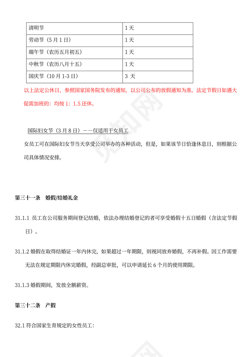 电商公司员工手册