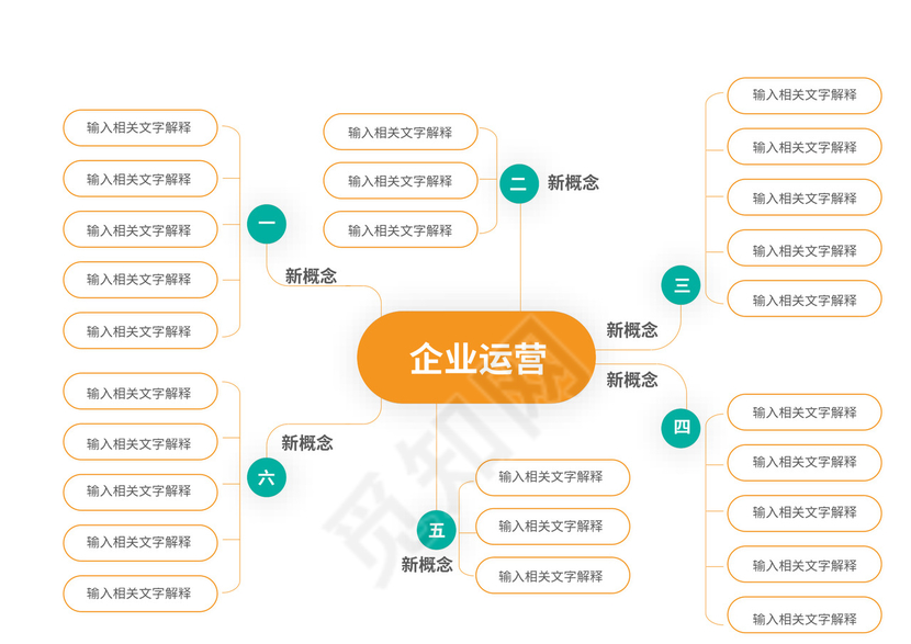 企事业人力资源组织架构Word版