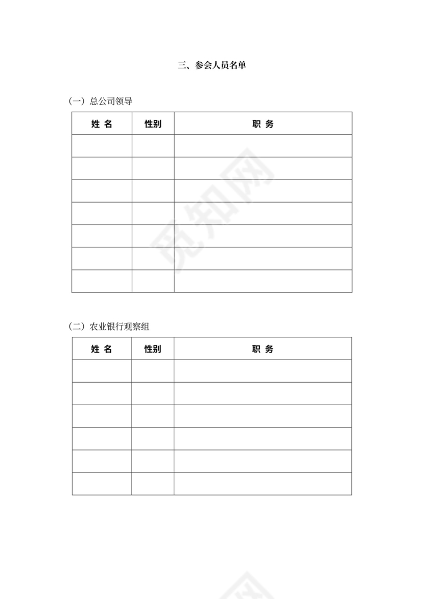 业务培训会议手册