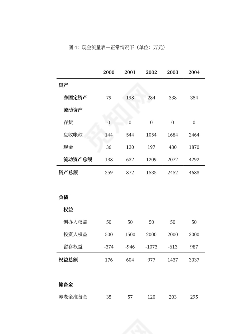 网络软件项目商业计划书