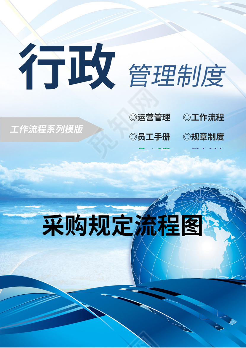 采购管理规定流程图