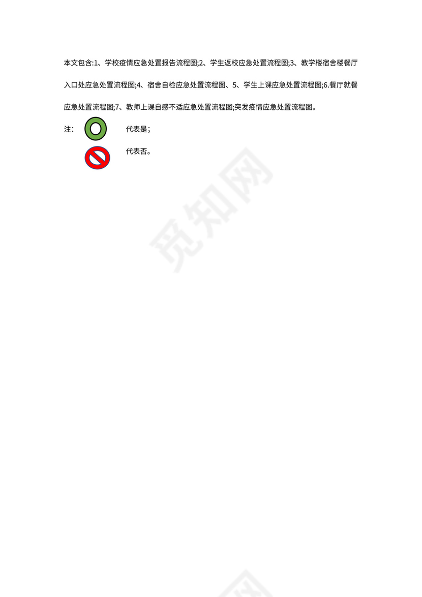 学校疫情应急处置报告流程图