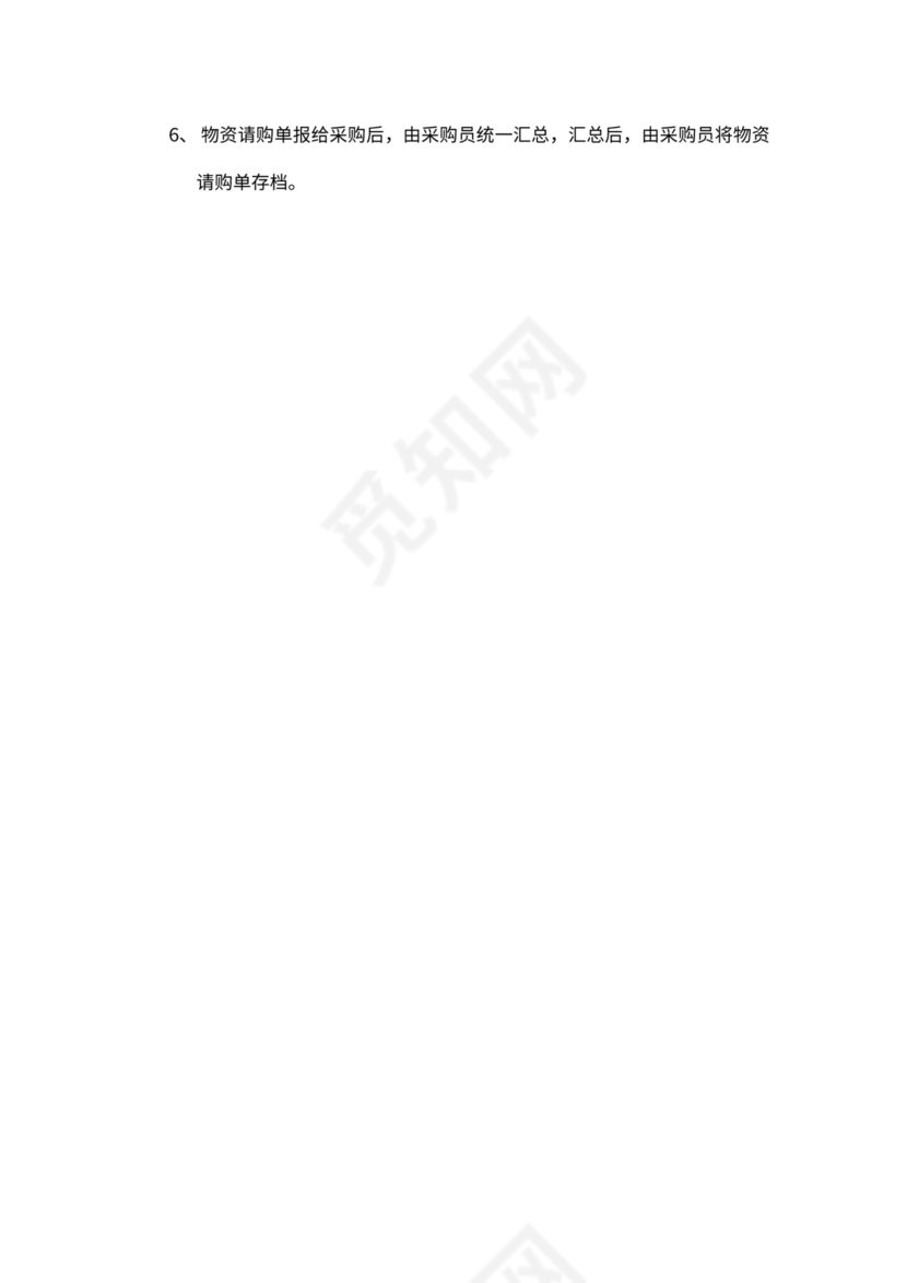 采购申请管理流程