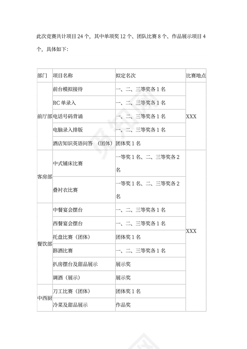 企业文化活动员工比赛方案汇编企业文化活动方案