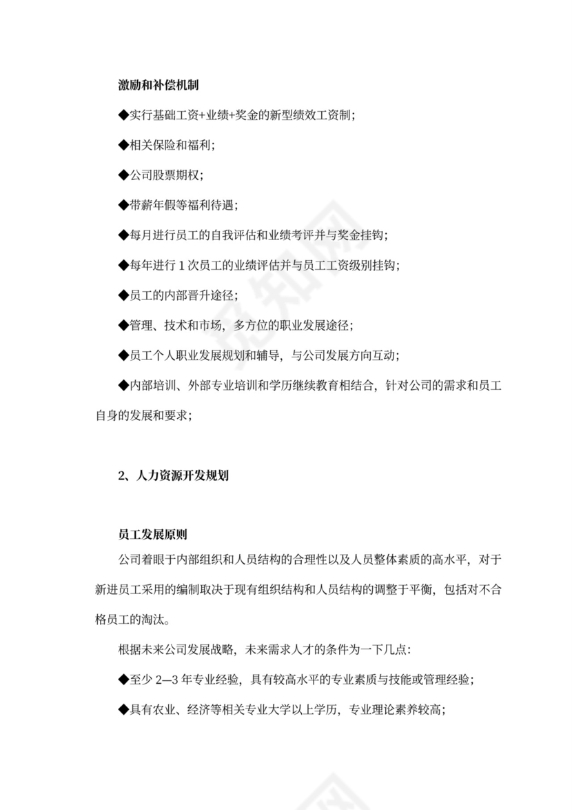 白色商务风创新创业项目计划书商业计划书模板