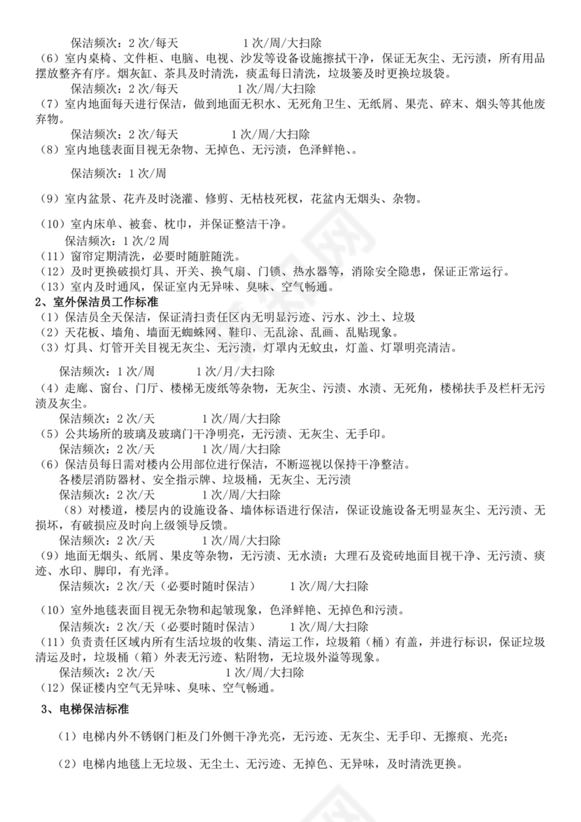 集团物业管理有限责任公司保洁员培训教材保洁公司培训