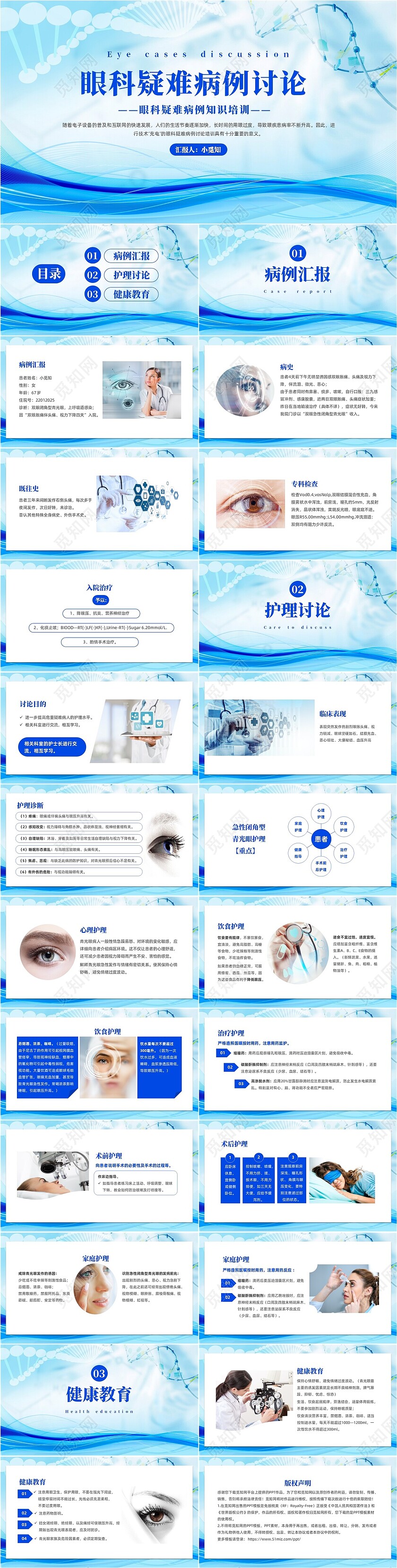 蓝色科技眼科疑难病例讨论PPT
