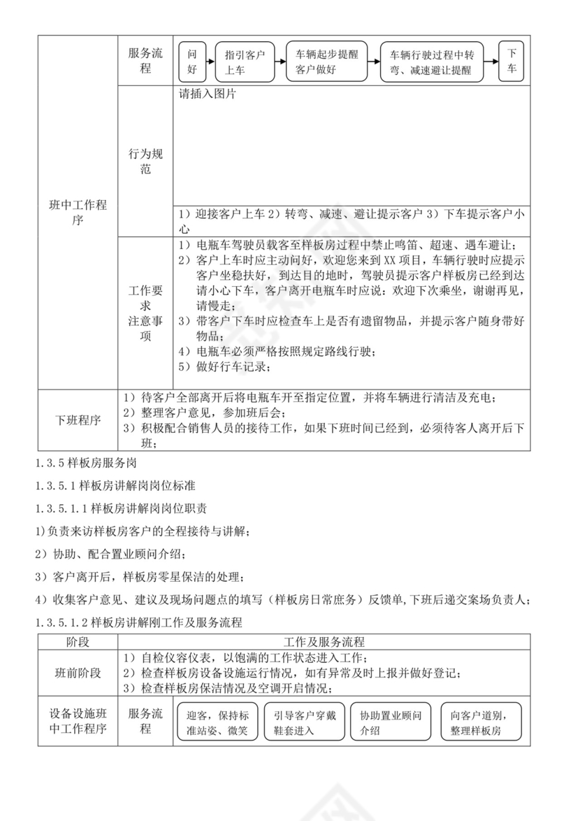 白色简约物业服务手册