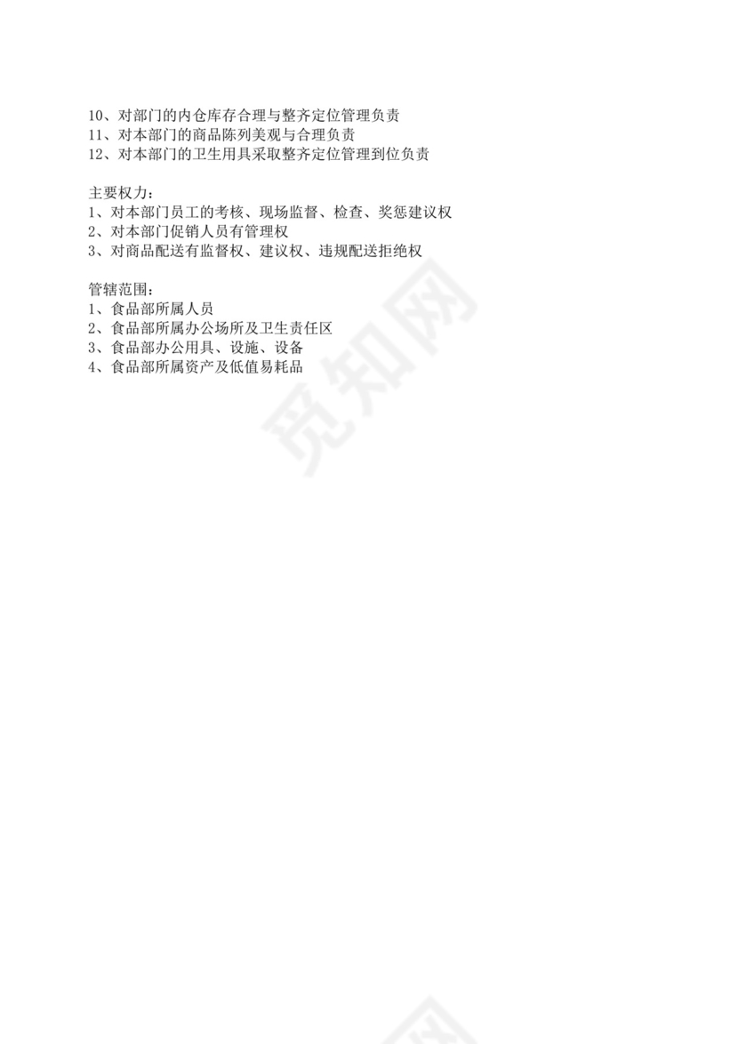 白色简洁岗位手册企业公司员工部门岗位手册模板