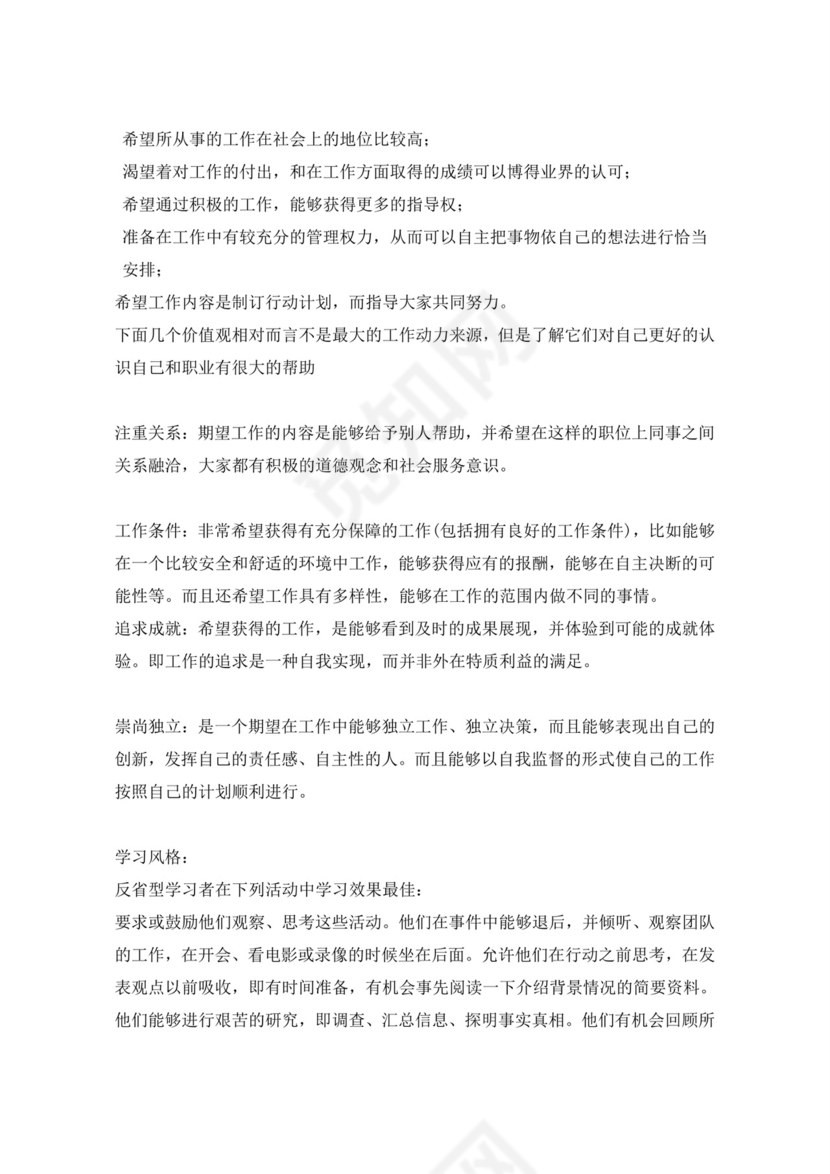 白色简洁医学生职业规划个人职业规划个人工作规划模板