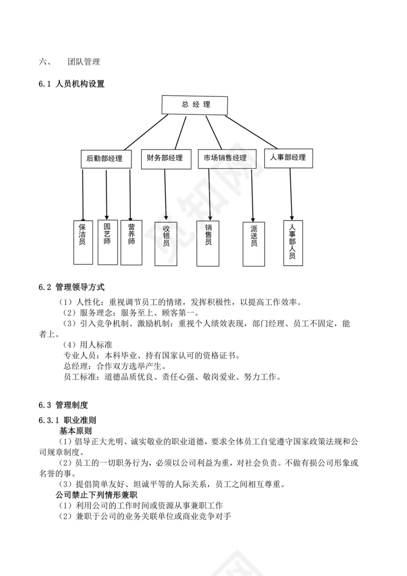 大学生创业计划书植物盆艺项目大学生项目计划书大学生创新创业项目计划书