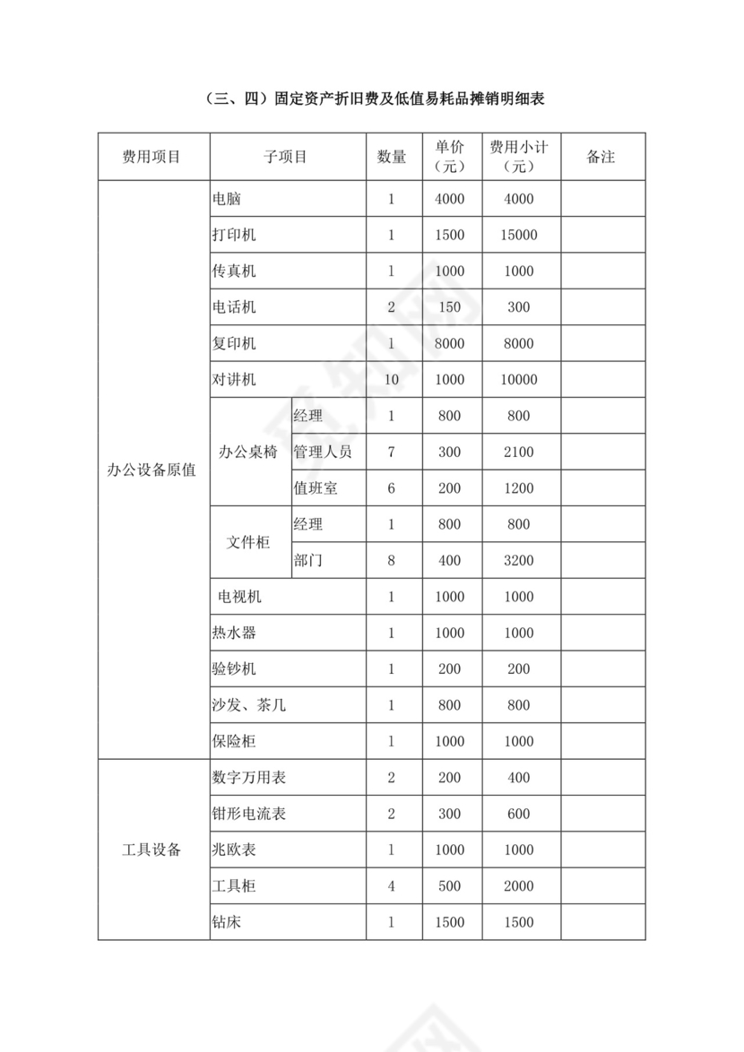 白色简洁投标书公司投标文件模板