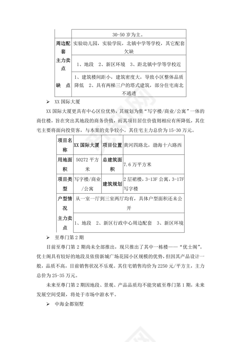 项目前期策划及可行性分析报告