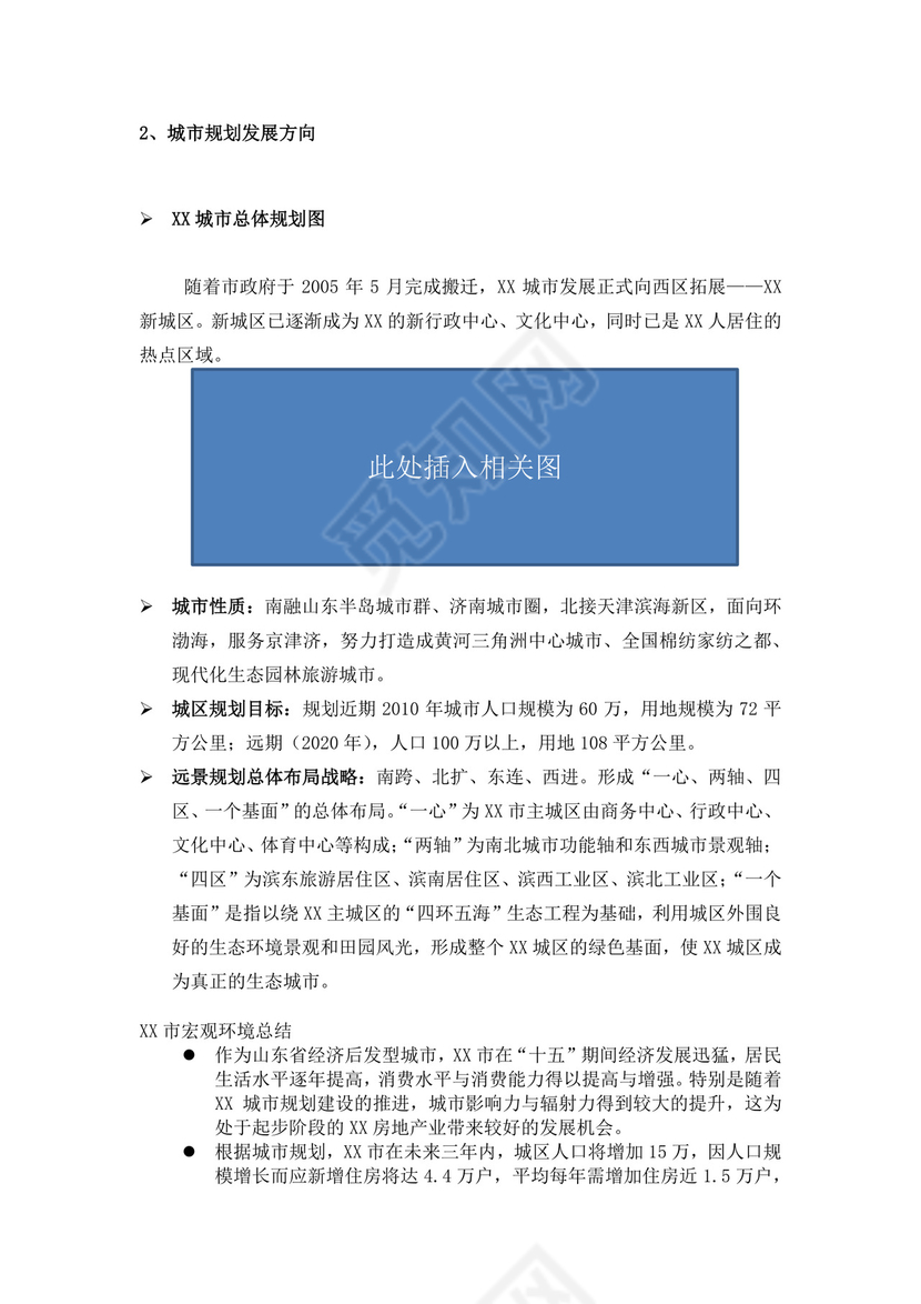 项目前期策划及可行性分析报告