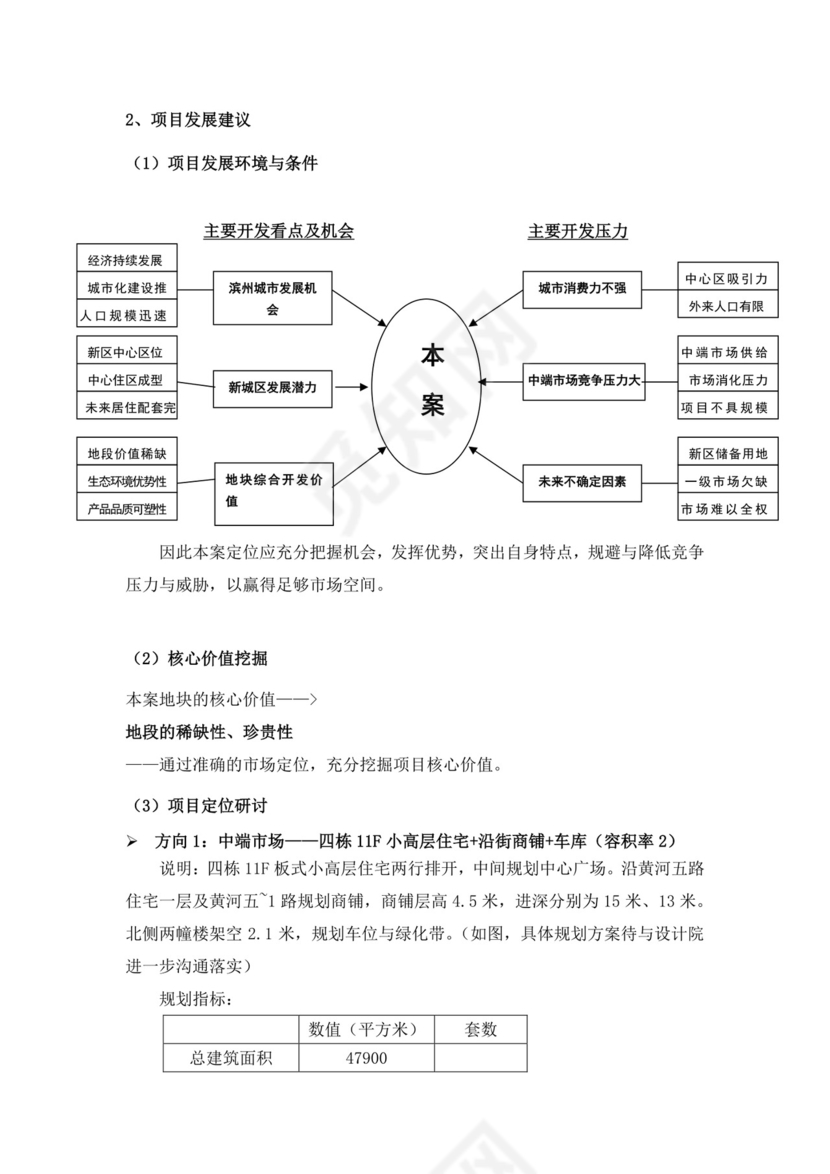 项目前期策划及可行性分析报告