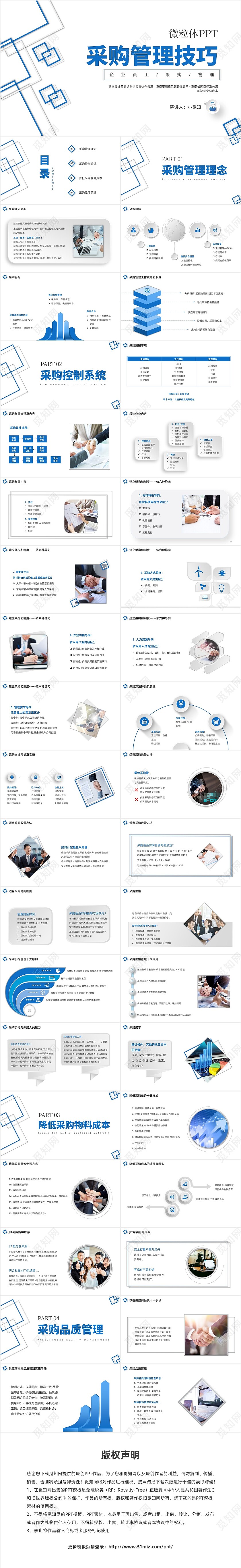 采购管理技巧微粒体商务PPT
