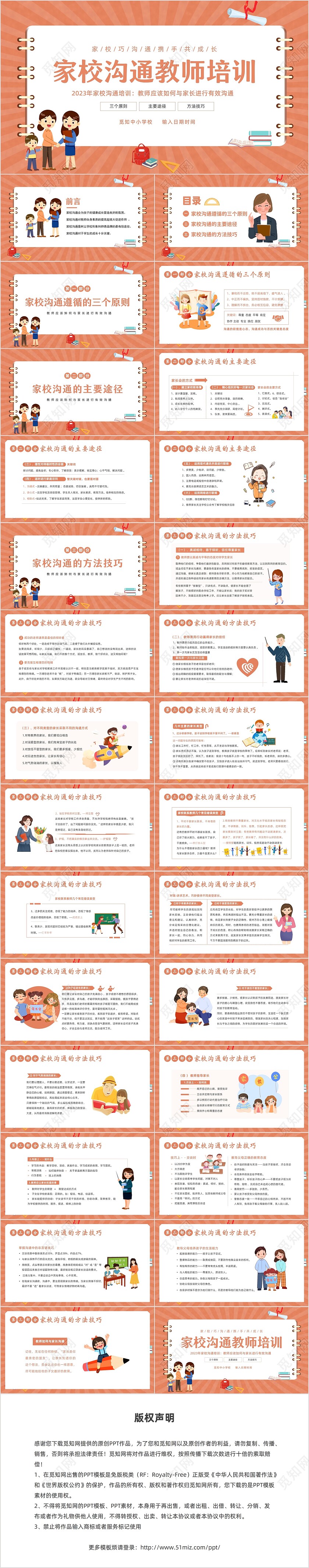 2023年家校沟通教师与家长沟通技巧培训PPT课件