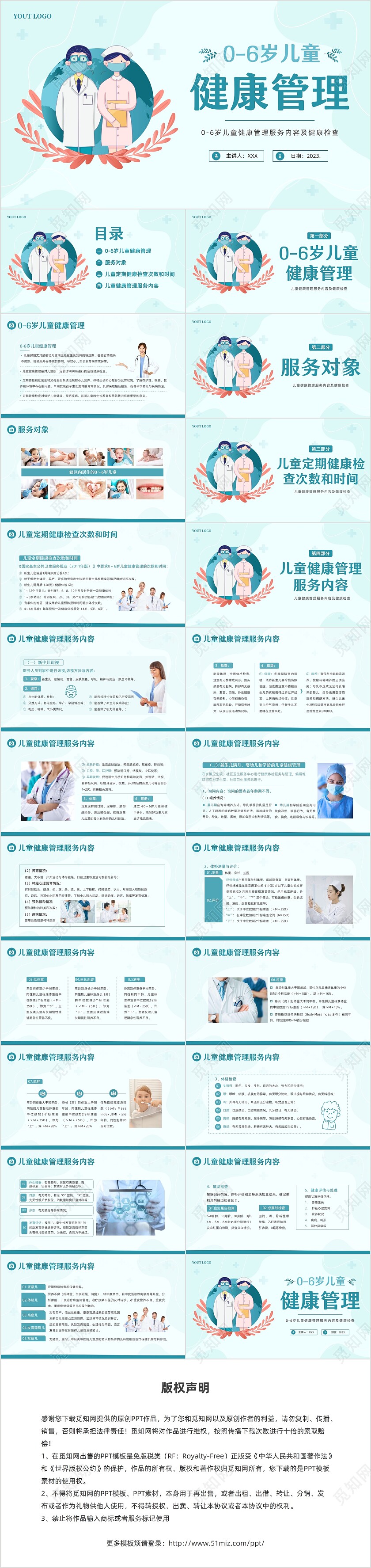 2023年0至6岁儿童健康管理儿童健康检查医疗培训PPT课件