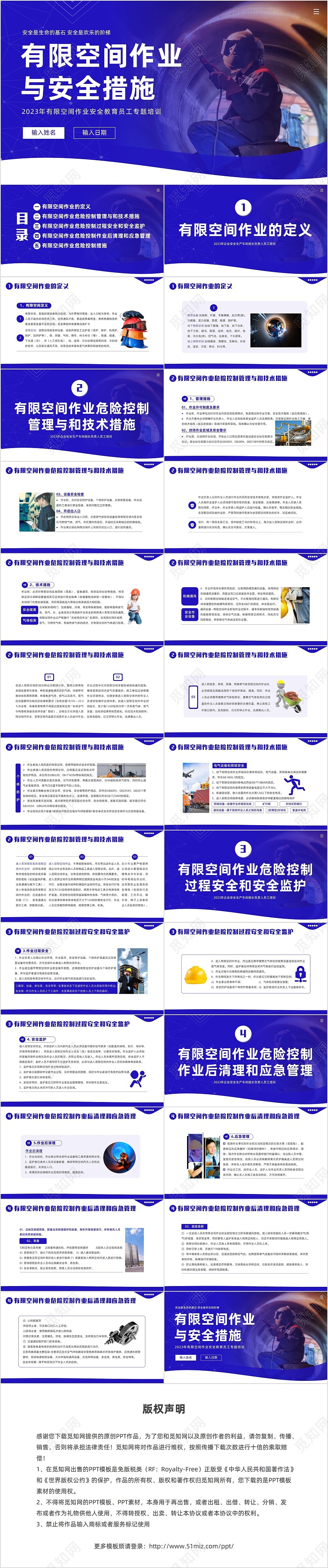 2023年有限空间作业安全知识培训安全生产PPT课件