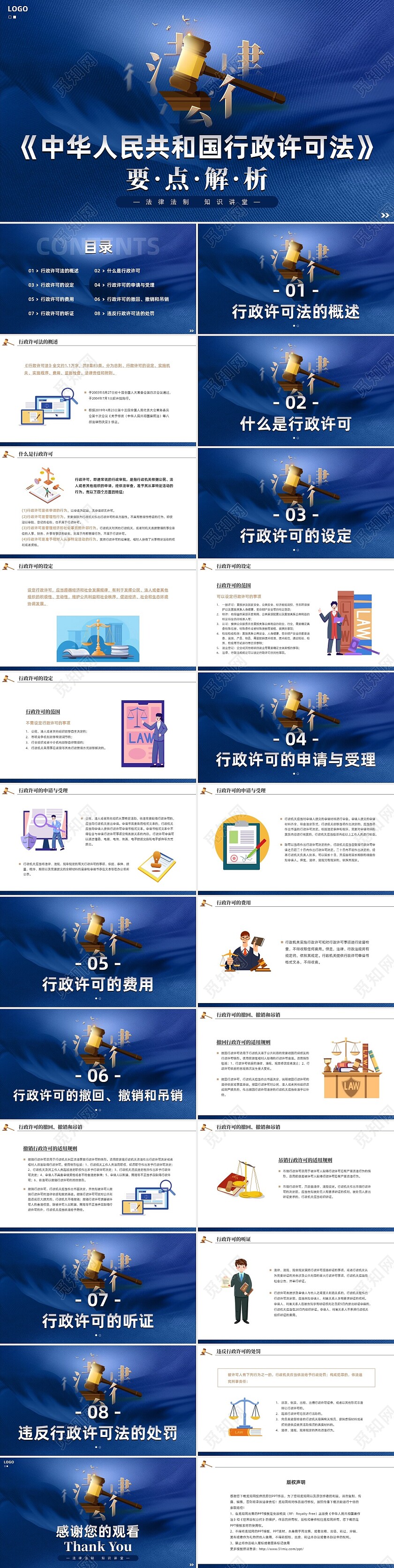 蓝色大气行政许可法要点解析知识培训