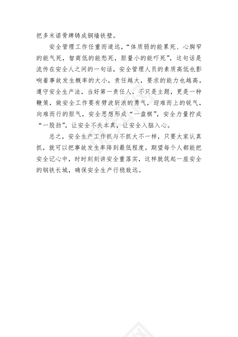 安全生产专题研讨材料2篇.docx