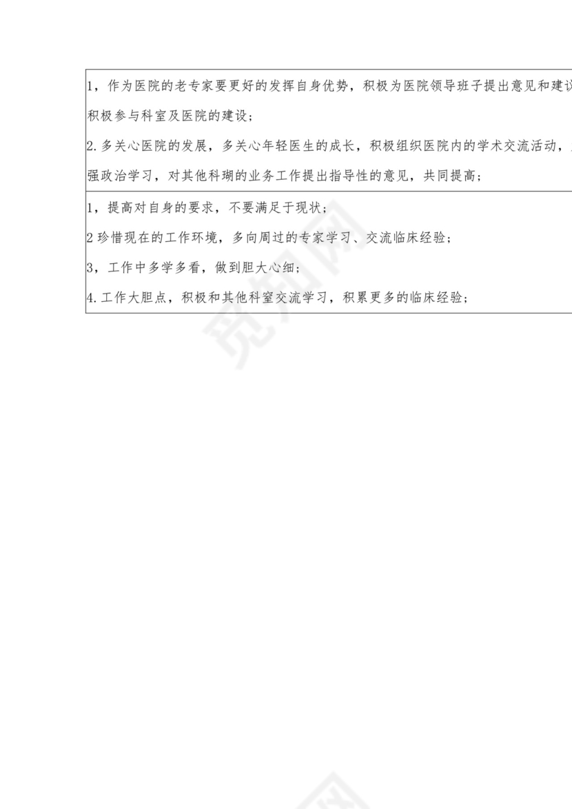 (医院)民主评议党员批评意见清单.docx