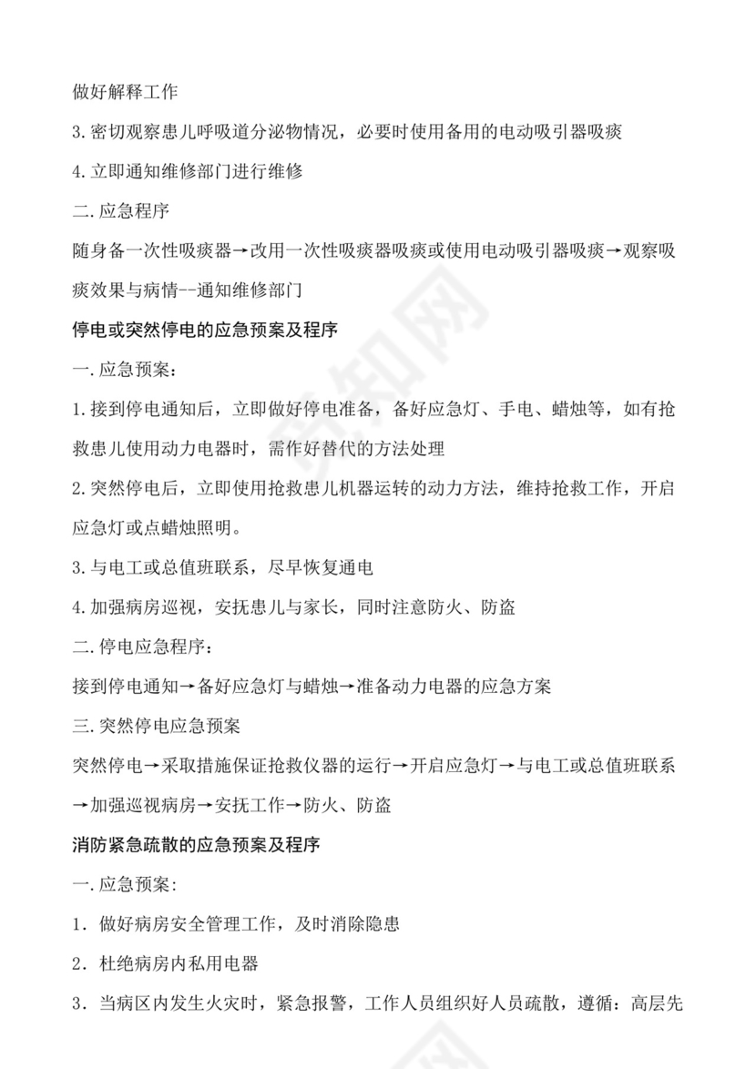 儿科应急预案.docx