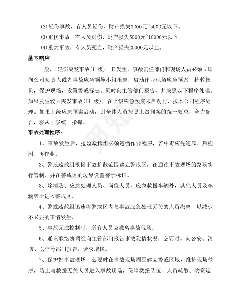 大气版有限空间作业应急救援预案及现场处置方案.docx