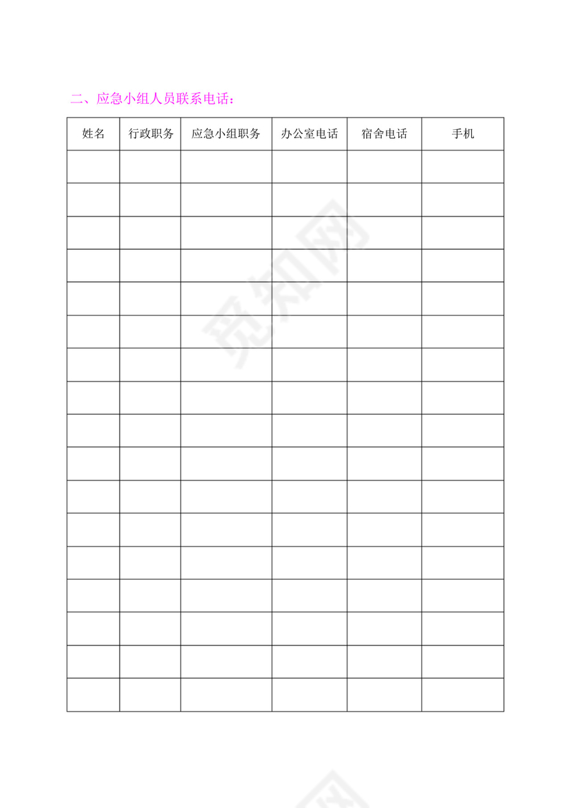 最新特种设备综合应急预案(锅炉、压力容器、电梯、起重机械、压力管道....docx