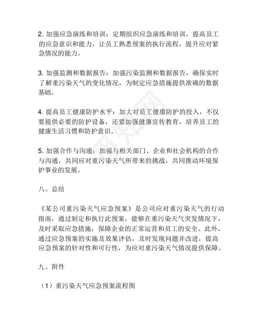 某公司重污染天气应急预案.docx