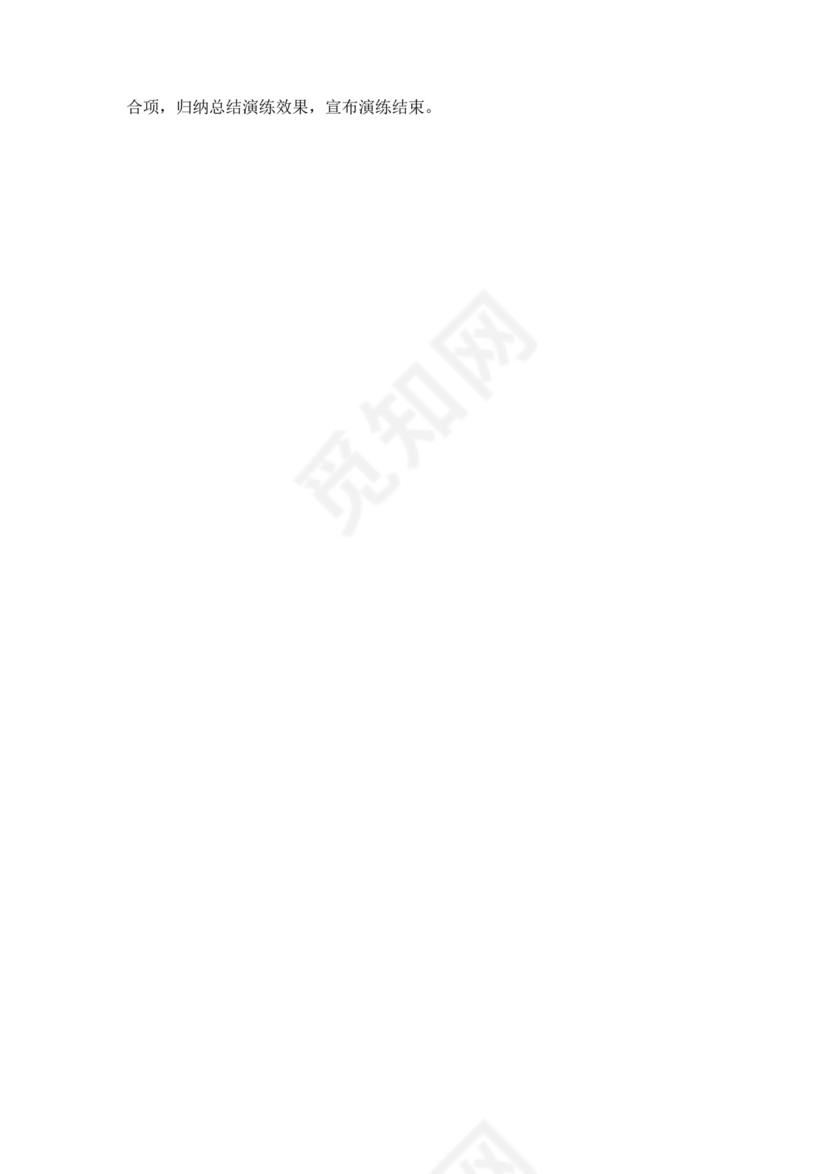 简洁的有限空间应急预案演练方案.docx