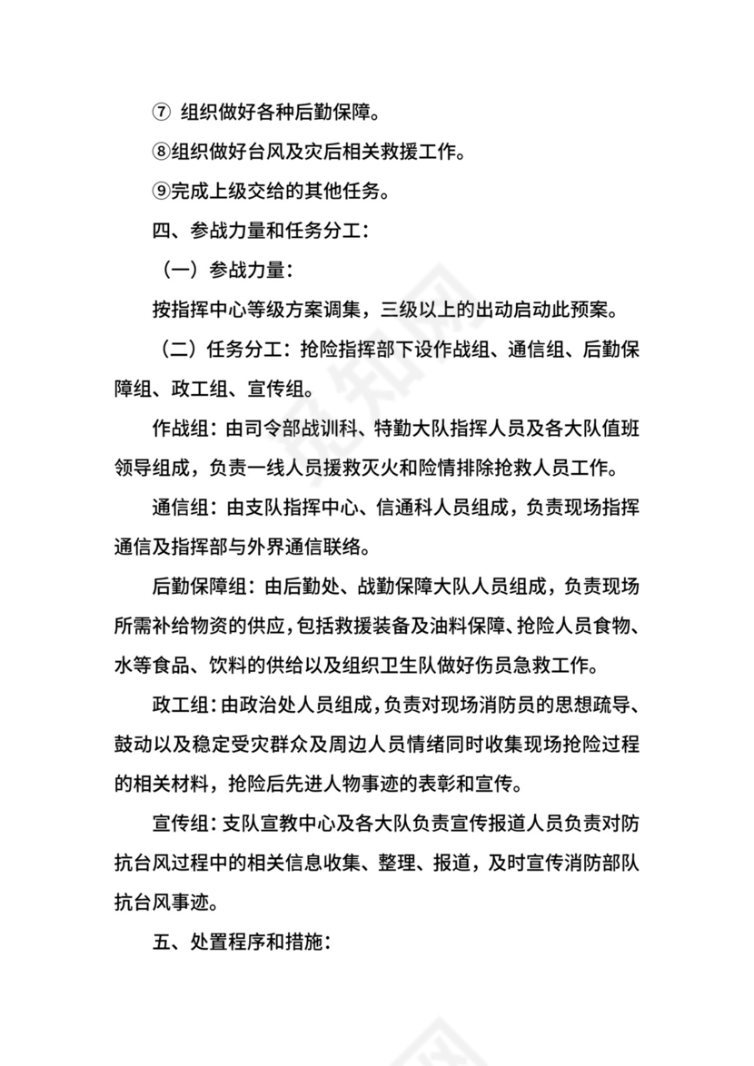 防台风工作应急预案.docx