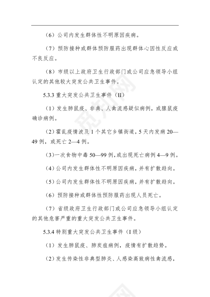 某公司公共卫生事件应急预案.docx