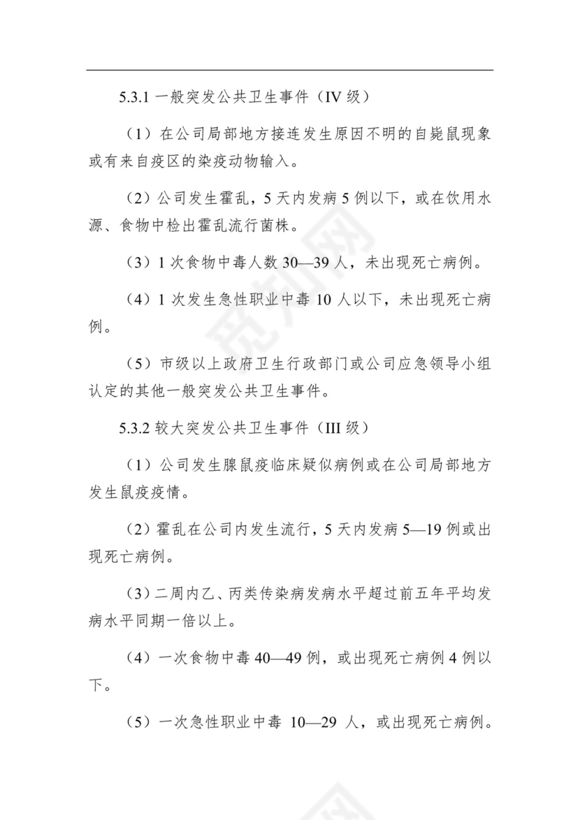 某公司公共卫生事件应急预案.docx