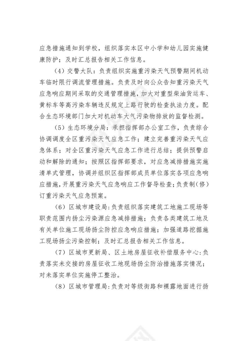 【应急预案】城区重污染天气应急预案.doc