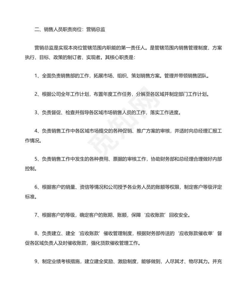 销售人员管理制度（精选13篇）.docx