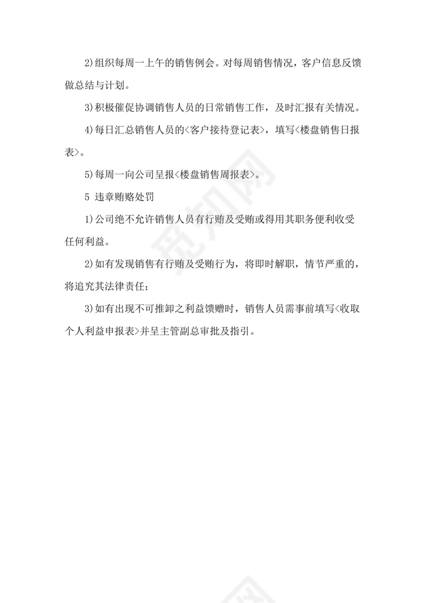 房地产销售人员规章制度.docx