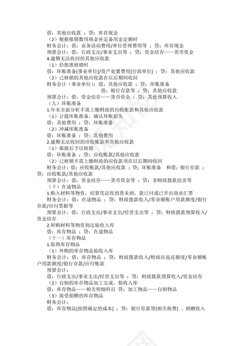 政府会计制度相关知识.docx