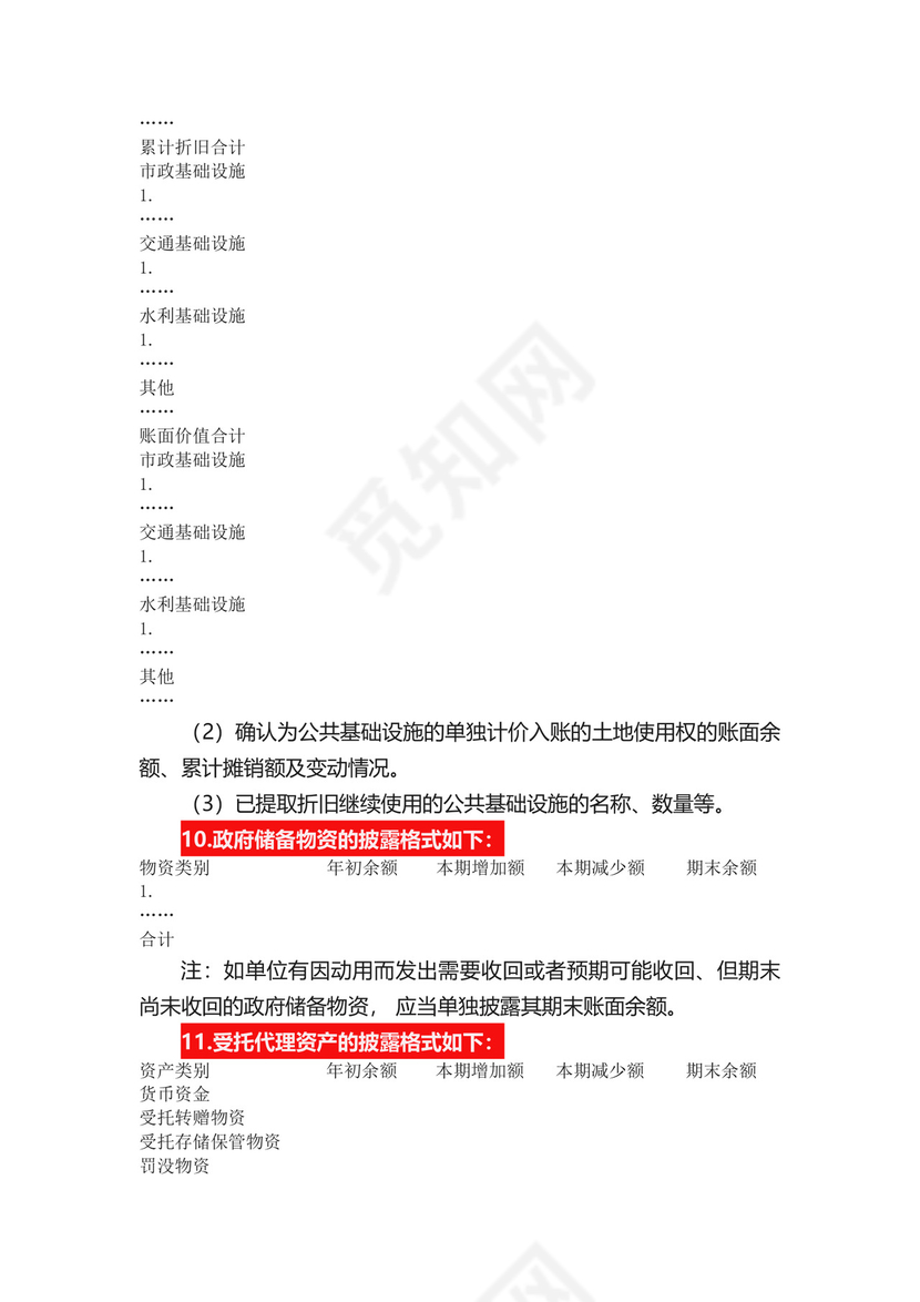 政府会计制度附注.docx