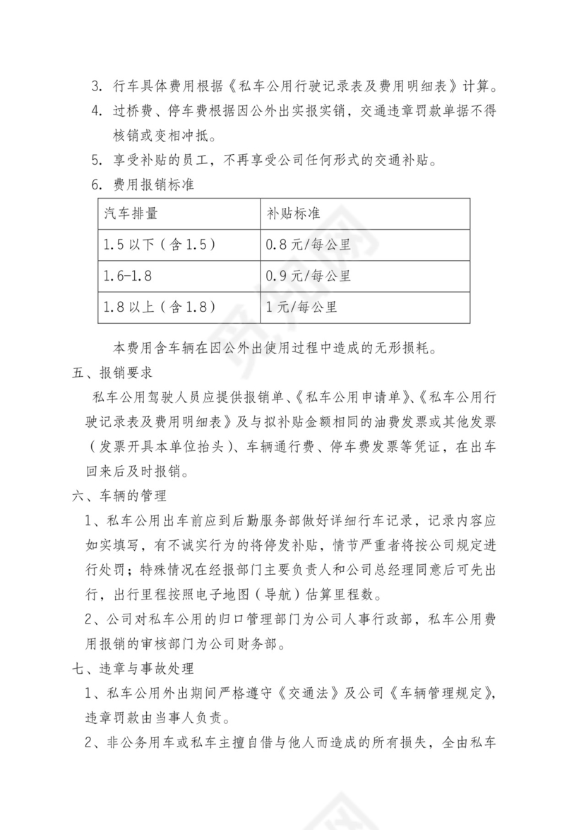 私车公用管理制度.docx