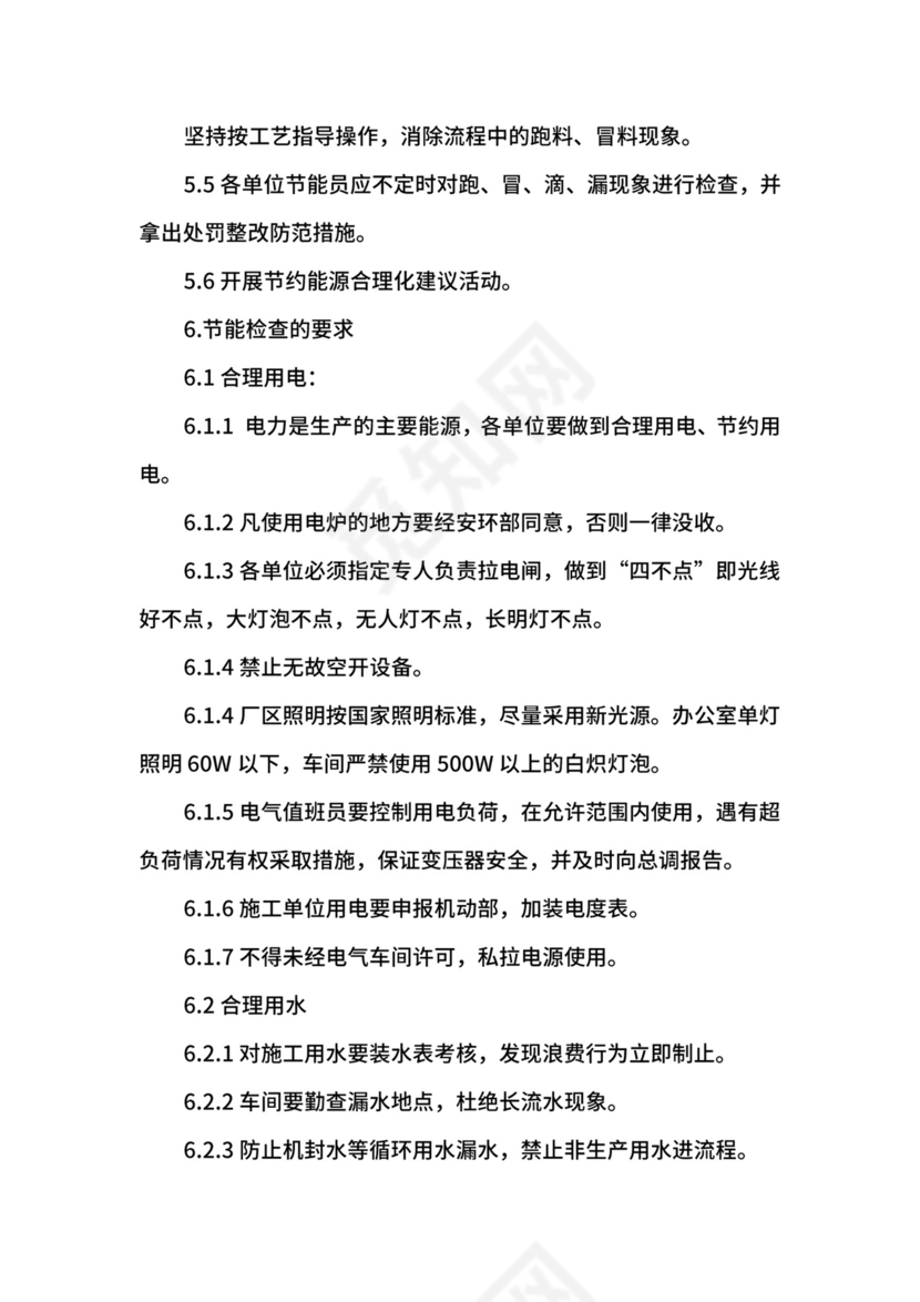 化工厂节能检查管理办法.docx