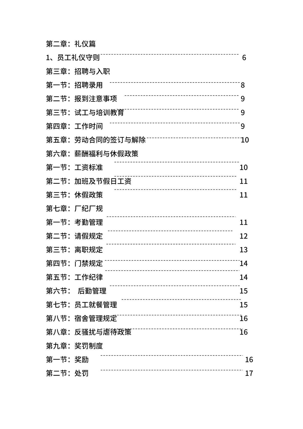 工厂员工手册.doc