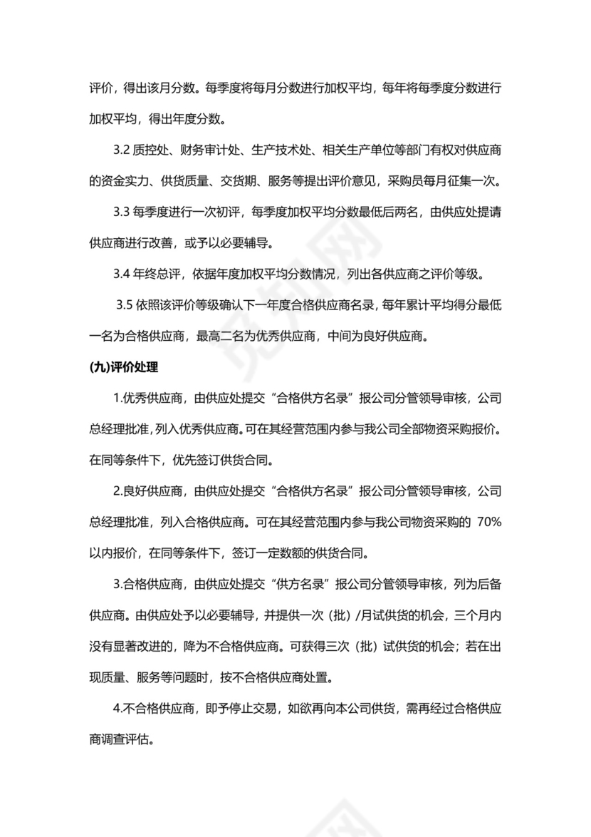 公司供应商管理制度模板.docx